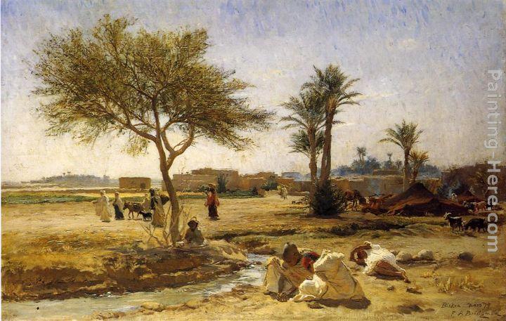 Frederick Arthur Bridgman An Arab Village